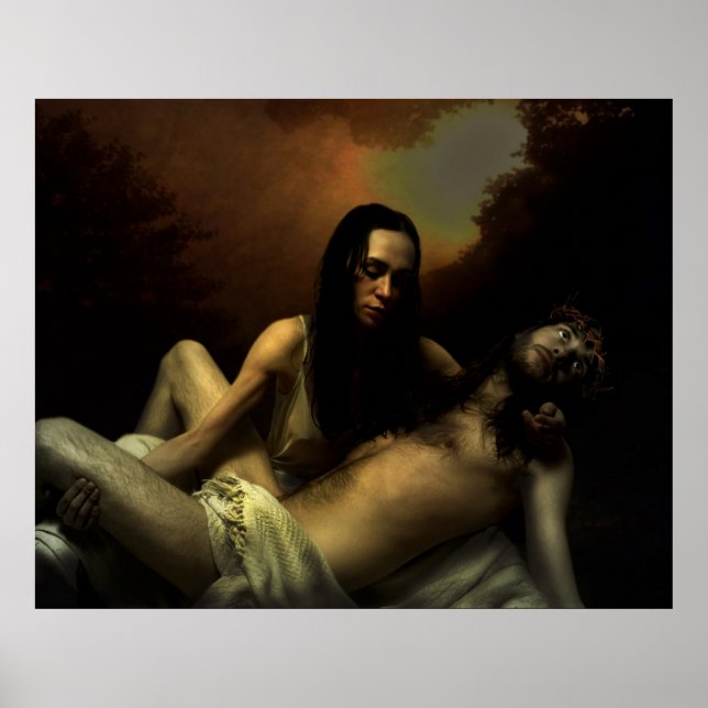 Poster magdalene and jesus (Frente)
