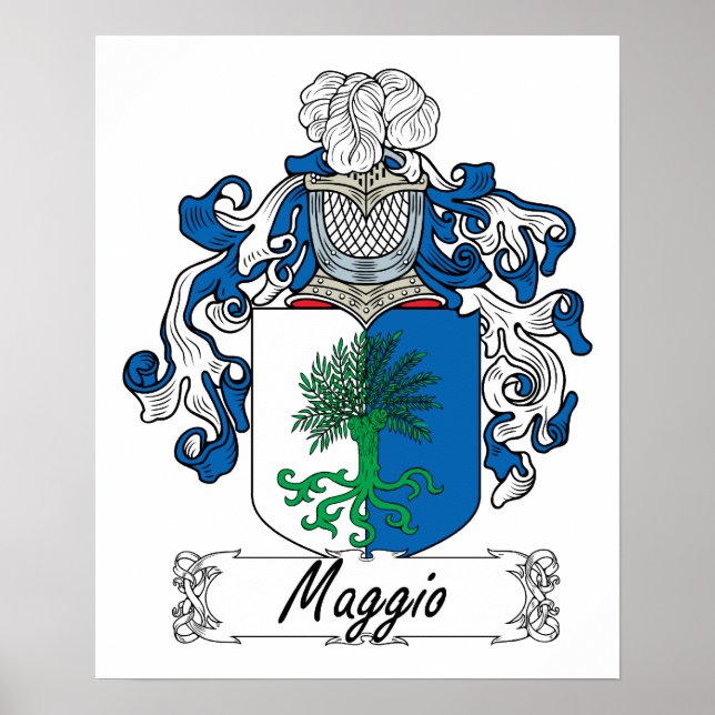 Pôster Maggio Family Crest (Frente)