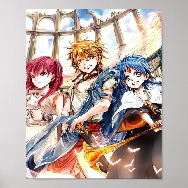 Poster Magi - Alibaba (Frente)