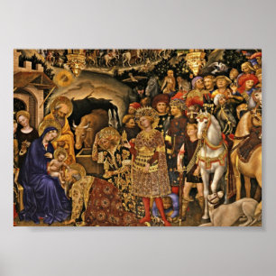 Poster Magi do dei de Adorazione