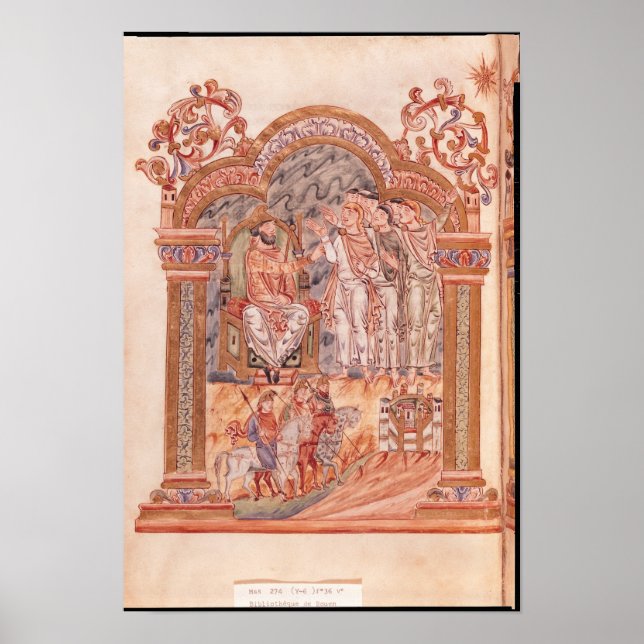 Pôster Magi visitando o rei Herod (Frente)