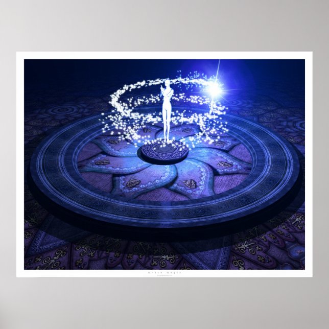 Pôster Magia Branca (Frente)