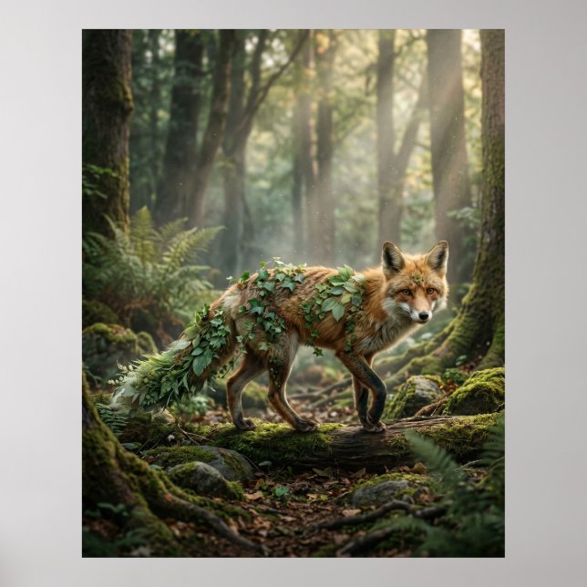 Poster Magia da Campina da Raposa Ivy (Frente)