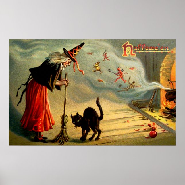 Pôster Magia das bruxas (Frente)