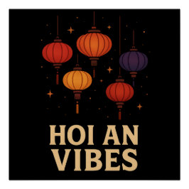 Pôster Magia de Hoi An – Arte de Lanternas