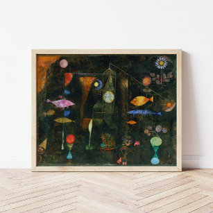 Poster Magia de Peixes   Paul Klee