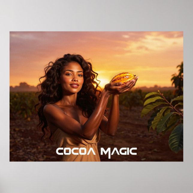 POSTER MAGIA DO CACAU (Frente)