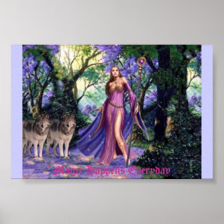 Pôster Magia do dia a dia