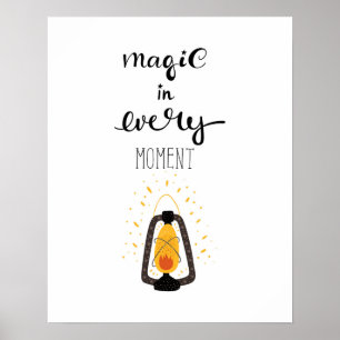 Poster Magia escandalosa moderna em todos os berçários