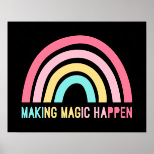 Poster Magia fazer Acontece