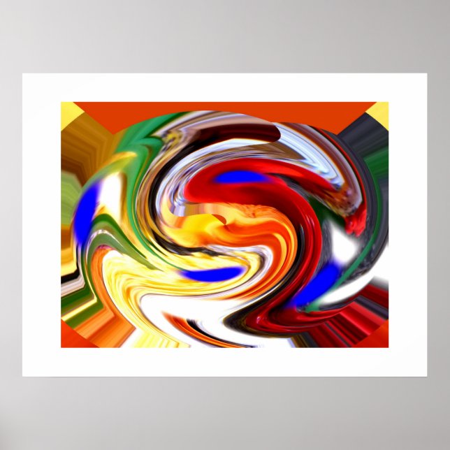 Poster Magic Ball art (Frente)
