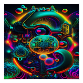 Pôster Magic Construct Wonders