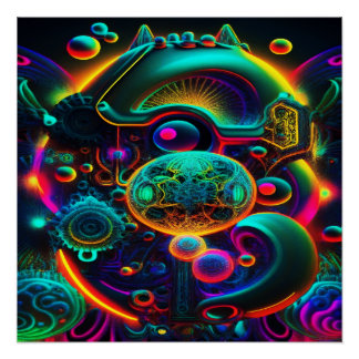 Pôster Magic Construct Wonders