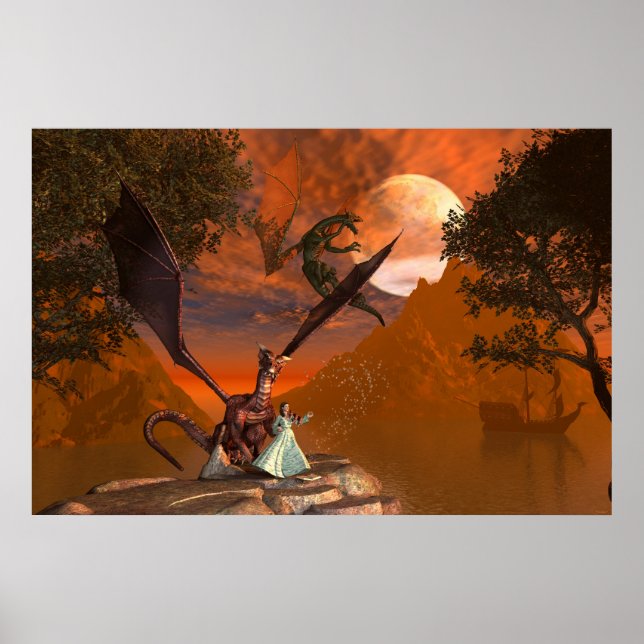 Pôster Magic Dragon (Frente)