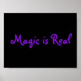 Pôster Magic é Real-poster