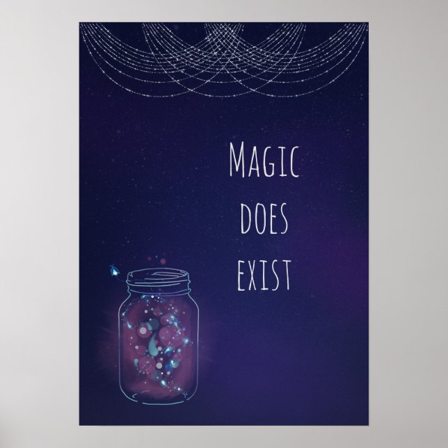 Poster Magic Existe FireFly Jar (Frente)
