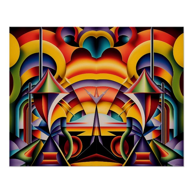 Pôster Magic Faces in Magic Places (Frente)