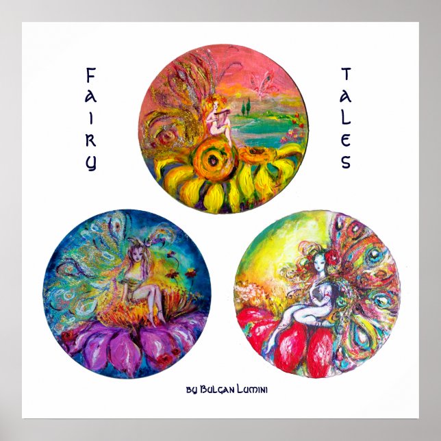 PÔSTER MAGIC FLOWER FAIRIES (Frente)