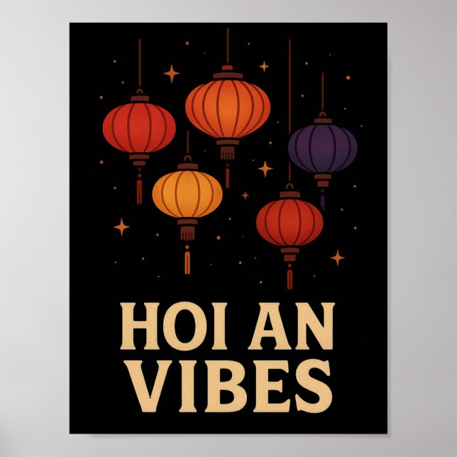 Poster Magic of Hoi An – Lantern Art  (Frente)
