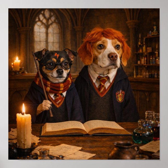 Poster "Magic Research" (Frente)