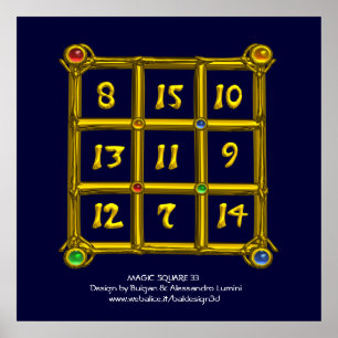 PÔSTER MAGIC SQUARE 33