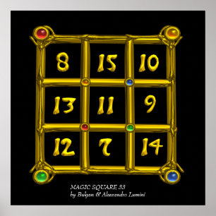 PÔSTER MAGIC SQUARE 33