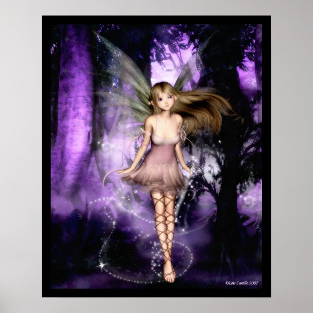 Pôster Mágica Floresta (Frente)