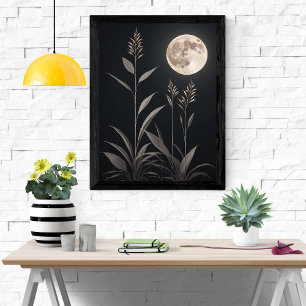 Poster Mágica lunar minimalista