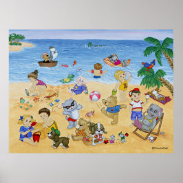 Poster Mágica marinha