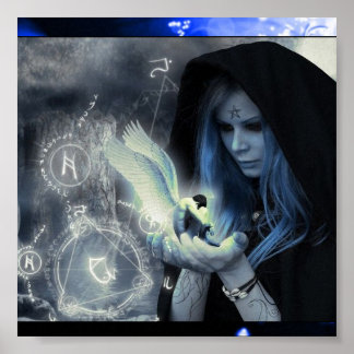 Poster Magick Em Suas Mãos