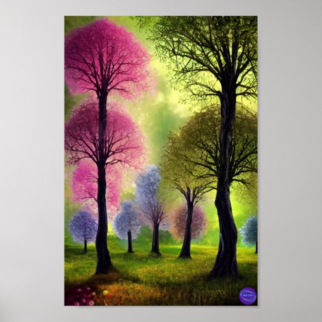 POSTER MAGICKE FOREST FALL (Frente)