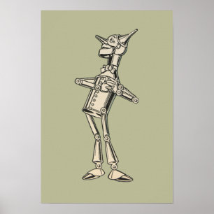 Poster Mágico de Oz Tin Man