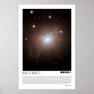 Poster Magnetic monster (NGC 1275)
