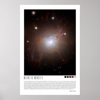 Poster Magnetic monster (NGC 1275)
