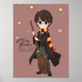 Poster Magnética HARRY POTTER™ Watercolor