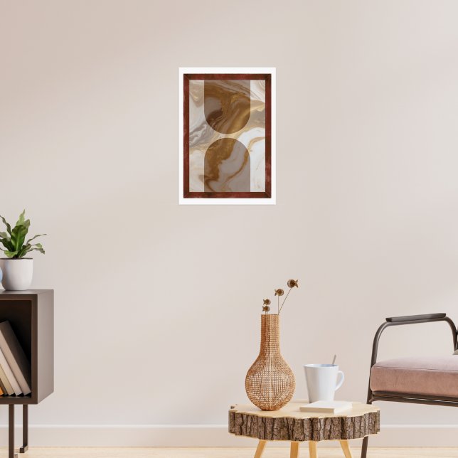 Poster Magnetismo de Bronze (Sala de Estar 3)