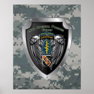Poster Magnífico 5 de forças especiais (Airborne)