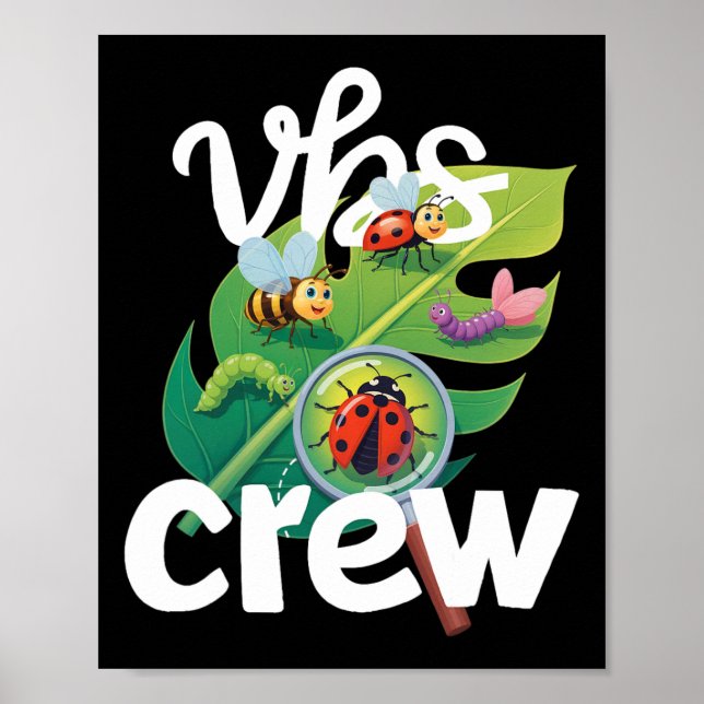Poster Magnified Smallest Insects Adventure Vbs 2025 3  (Frente)