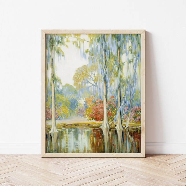 Pôster Magnolia Gardens | Alfred Hutty (Criador carregado)