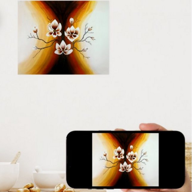 Poster Magnolien, Acryl -  (Criador carregado)