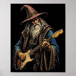 Poster Mago da Guitarra Elétrica Estrela do Rock Sodasy G