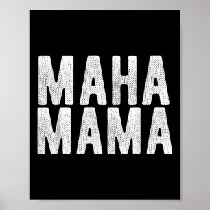 Poster Maha Mama Trump Torna a América Saudável novamente