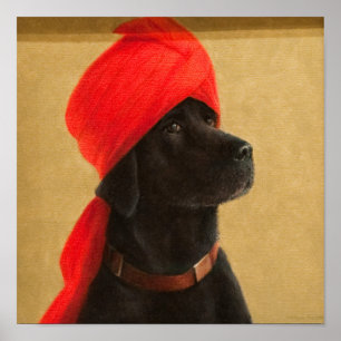 Pôster Maharaja pensativo 2010