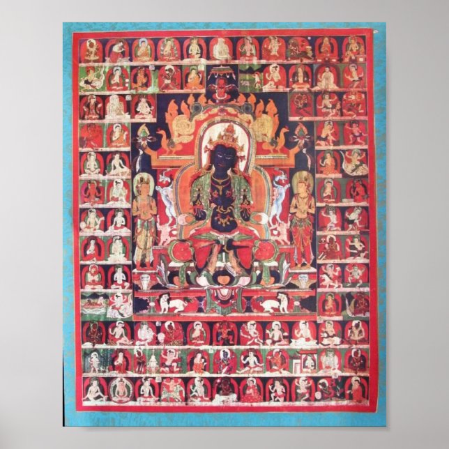 poster Mahasiddhas 84 (Frente)