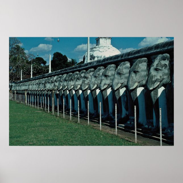 Poster Mahiyangana, Sri Lanka (Frente)