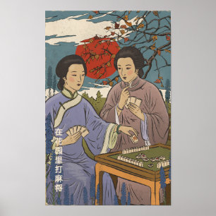 Poster Mahjong