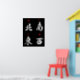 Poster Mahjong Winds,Honor Suit,Norte,Sul,Leste,Oeste (b) (Nursery 1)