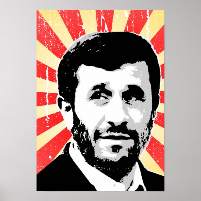 Pôster Mahmoud Ahmadinejad (Frente)