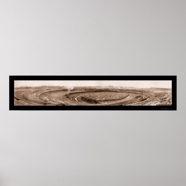 Pôster Mahoning Mine Foto 1902 (Frente)