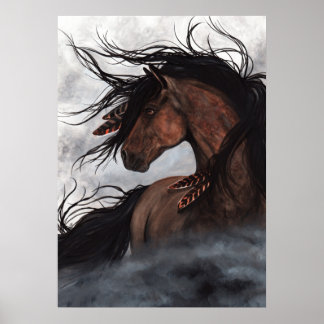 Poster Maiestoso de Cavalo por Bihrle